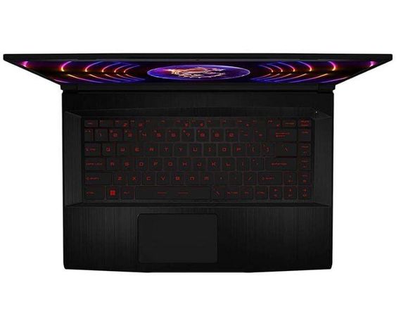 Игровой ноутбук MSI GF63 Thin 12UCX-1071XUA / 15.6" (1920x1080) IPS / Intel Core i5-12450H (8 (12) ядер по 3.3 - 4.4 GHz) / 16 GB DDR4 / 512 GB SSD / nVidia GeForce RTX 2050, 4 GB GDDR6, 64-bit / WebCam б/у | Зображення 2
