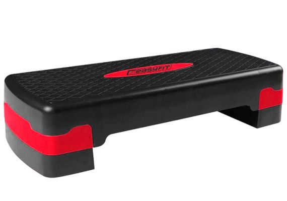 Степ платформа для аеробіки та фітнесу EasyFit Step-A 2-ступінчаста (EF-0540)
