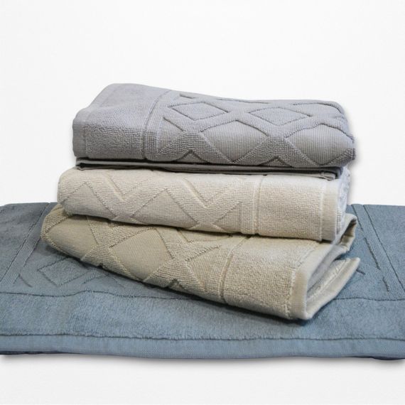 Набір рушників Pupilla 50×80 см Emily для ніг 4 шт. | Зображення 1