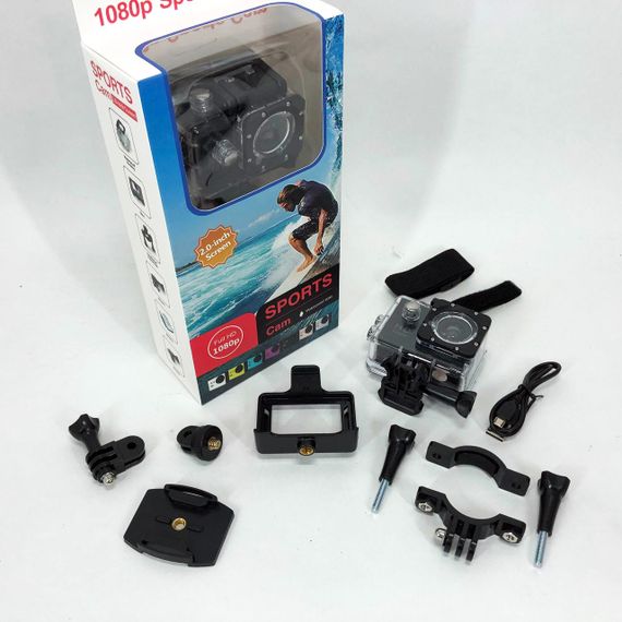 Экшн камера hd 1080p обзор DVR SPORT A7, Экшн камера fullhd, Экстримальная сьемка Action 1080 MC-85