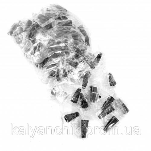 Мундштук для кальяна одноразовый универсальный Garden конусный черный | Зображення 1