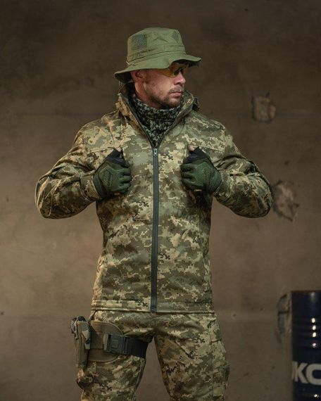 Тактичний костюм гірка retouch на флісі піксель ВТ7681 | Зображення 3