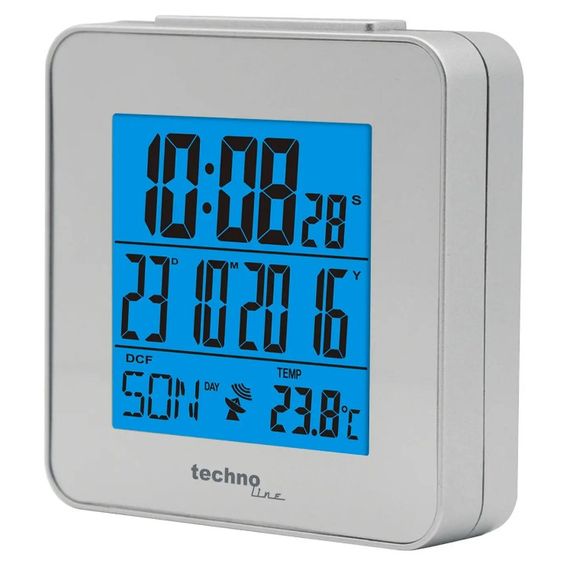 Годинник настільний Technoline WT268 Silver (WT268) (DAS301305)