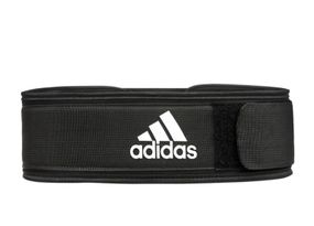Пояс для важкої атлетики Adidas Essential Weightlifting Belt чорний Уні XS (62-75 см) ADGB-12252