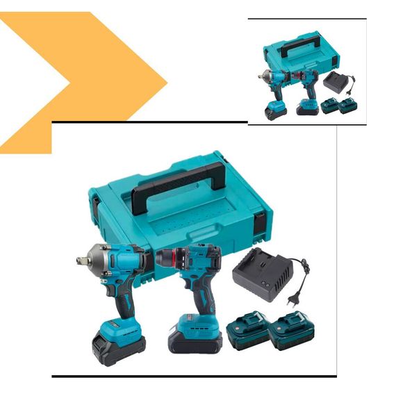 Гайковерт та шуруповерт 2 в 1 безщітковий Haikovert 24В 0910 (47816-0910_2260) | Зображення 1