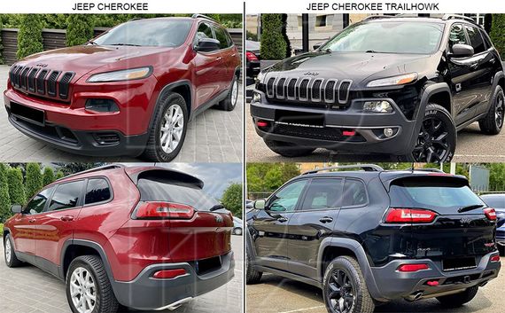 Ліхтар в бампері задньому (пасивний) лівий JEEP CHEROKEE 13- (відбивач), FP 3805 F1-T, 68105144AC | Зображення 2