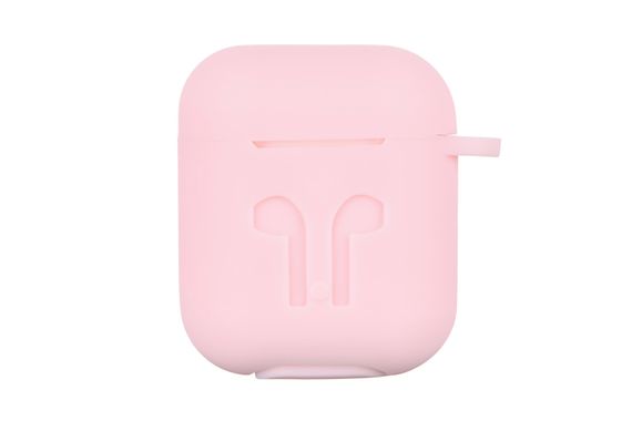 Чохол 2Е для Apple AirPods, Pure Color Silicone Imprint (3.0mm), Light pink (2E-AIR-PODS-IBPCSI-3-LPK)