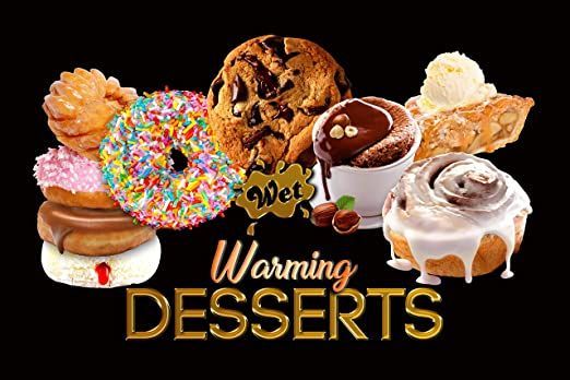 Їстівний лубрикант 4 в 1 WET Warming Desserts Baked Gooey Chocolate Chip Cookie | Зображення 1