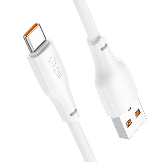 Дата кабель Hoco X93 Force USB to Type-C 27W (1m) White | Зображення 4