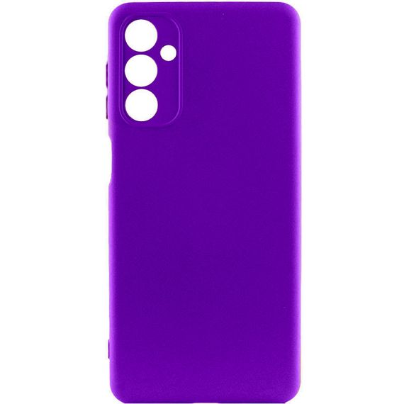 Чохол TPU GETMAN Liquid Silk Full Camera для Samsung Galaxy A26 5G Фіолетовий / Ultra Violet