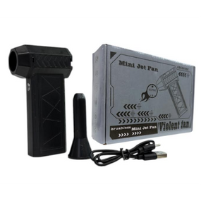 Аккумуляторный турбинный вентилятор Mini Jet Fan Violent Fan USB/ART-5126