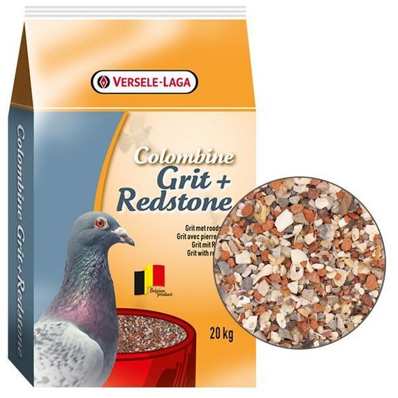 Versele-Laga Colombine Grit+RedStone 20 кг верселе-лага грит з червоним каменем мінеральна добавка для птахів