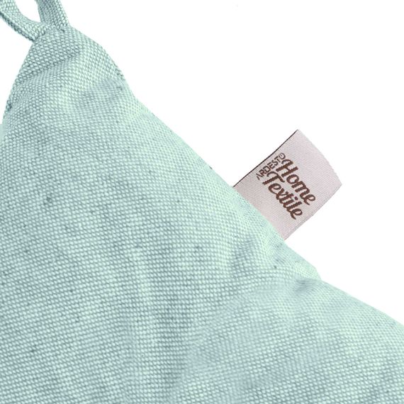 Подушка для стільця Ardesto Oliver, 40х40см, 100% бавовна, бірюза (ART02OT) | Зображення 1