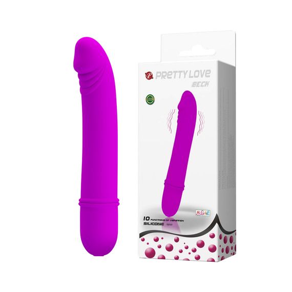Вібратор - Pretty Love Beck Vibrator Purple Sex Aura