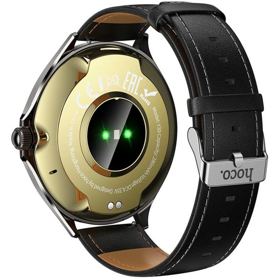 Смарт-годинник Hoco Y39 Smart sports watch (call version) Black | Зображення 2