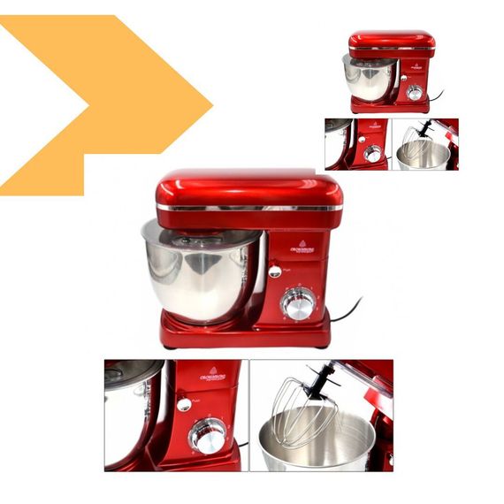 Тістомісильна машина з потужним двигуном 1500 Вт Crownberg CB-3408 (46564-Cb 3408_2062) | Зображення 1