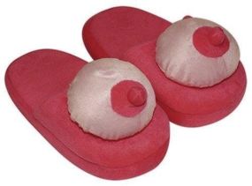 Тапки грудь Busenpuschen pink sexstyle
