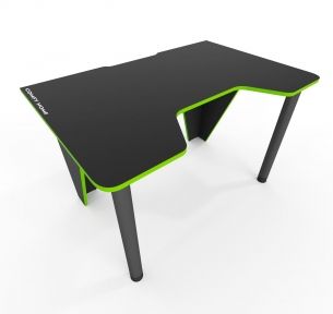 Стол компьютерный Comfy-Home Frost-2 черныйлайм