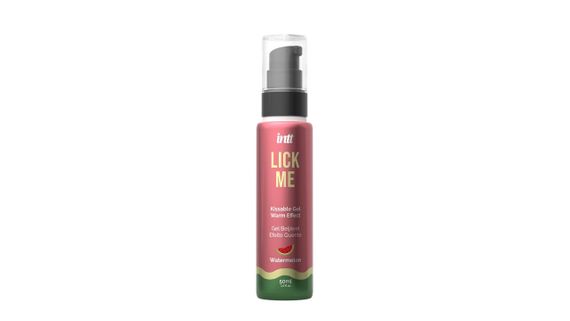Оральний лубрикант Intt LICK ME  WATERMELON KISSABLE GEL WITH WARM EFFECT sexstyle