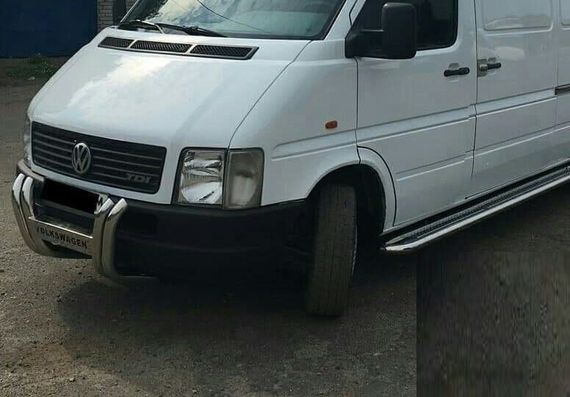 Кенгурятник WT011 (нерж) для Volkswagen LT 1998-2024 рр | Зображення 2