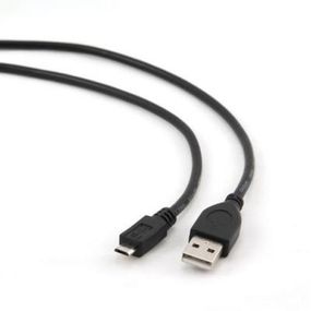 Дата кабель USB 2.0 Micro 5P to AM 0.3m Cablexpert (CCP-mUSB2-AMBM-0.3M) (CCP-mUSB2-AMBM-0.3M)