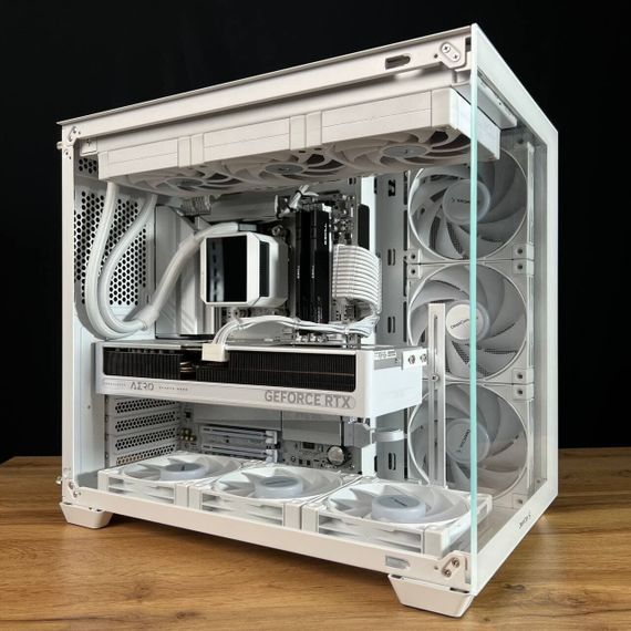 Ігровий ПК DeepCool CG530 WH Tower / AMD Ryzen 7 9700X (8 (16) ядер по 3.8 - 5.5 GHz) / 32 GB DDR5 / 2000 GB SSD M.2 / nVidia GeForce RTX 5070, 12 GB GDDR7, 192-bit / 750W б/в | Зображення 2