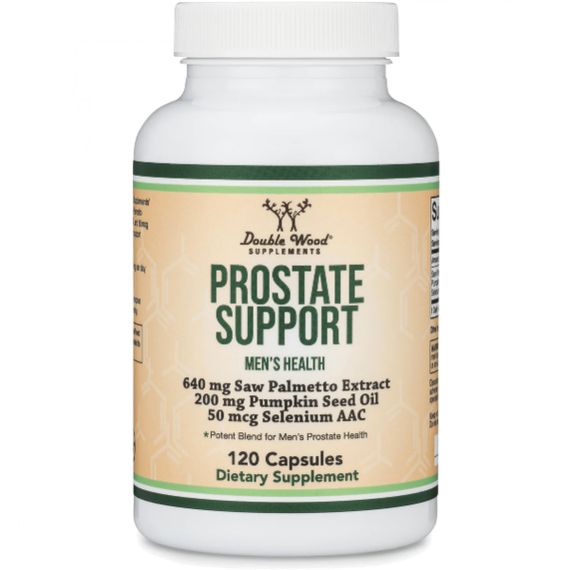 Комплекс для здоров'я передміхурової залози Double Wood Prostate Support Supplement 120 Caps