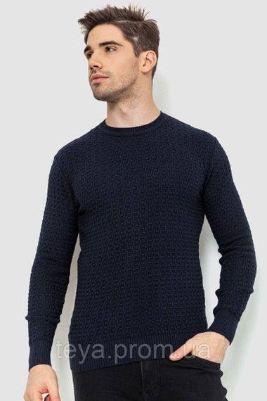 Свитер мужской, цвет темно-синий, размер L-XL FA_008407 | Зображення 1