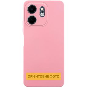 Чехол TPU GETMAN Liquid Silk Full Camera для Xiaomi Redmi 15C (EU) Розовый / Pink