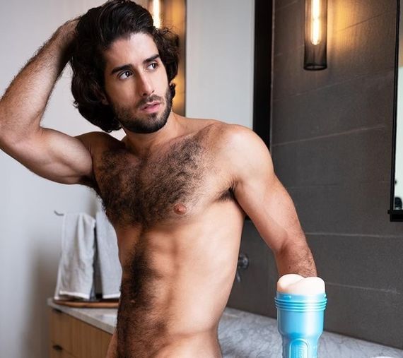 Фалоімітатор з мошонкою та закритою головкою реалістичний Fleshjack Boys-Diego Sans Dildo, тілесний sexstyle | Зображення 4