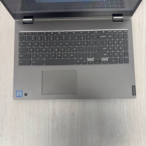 Ноутбук Б-клас Lenovo Chromebook C340-15 / 15.6" (1920x1080) IPS Touch / Intel Core i3-8130U (2 (4) ядра по 2.2 - 3.4 GHz) / 4 GB DDR4 / 128 GB SSD / Intel HD Graphics 620 / WebCam / Chrome OS б/в | Зображення 2