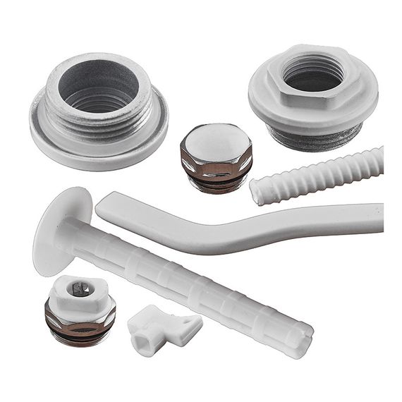 Комплект для радіатора 1/2" (з кріпленнями) Bitherm SET-03 (BT0554) | Зображення 1