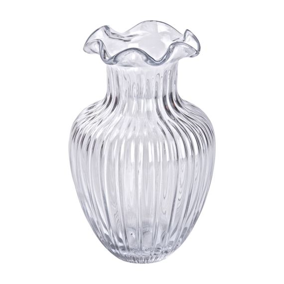 Стеклянная ваза, декоративная, 21,5 см HP-1700