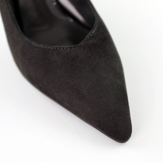 Туфлі човники жіночі 591616 Чорні 35 36 37 38 39 | Зображення 2