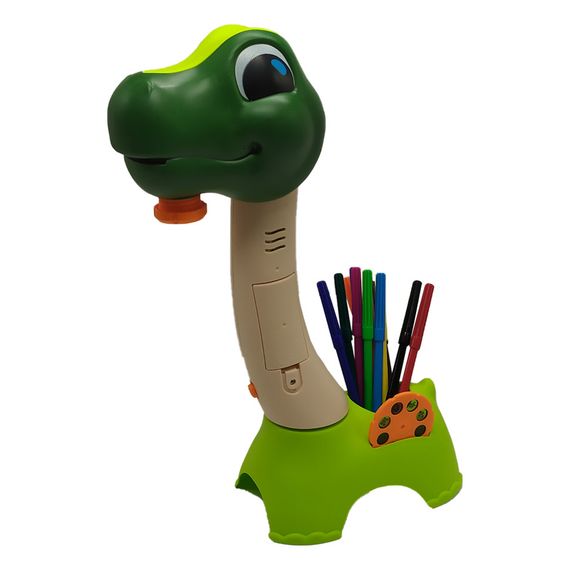 Проектор для рисования SE-123, 18 предметов, динозавр, слайды, маркеры Вид 1