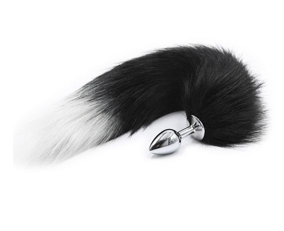 Металева анальна пробка Хвіст лисички ( розмір S) | Зображення 2