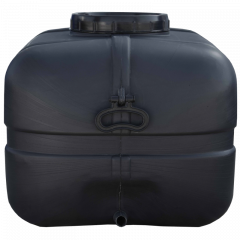 Емкость 100 л прямоугольная пластиковая черная  бак для технической воды и капельного полива | Зображення 5