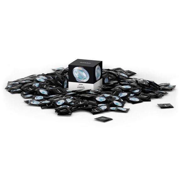 Набір презервативів Satisfyer Premium Condoms S (49 мм) 100 шт Sex Aura