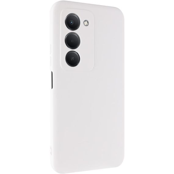 Чохол TPU GETMAN Liquid Silk Full Camera для Xiaomi Redmi 15 (EU) Білий / White