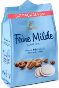Кофе в чалдах Senseo Tchibo Mild 36 порций Сенсео чалды 62 мм Нидерланды мягкий кофе
