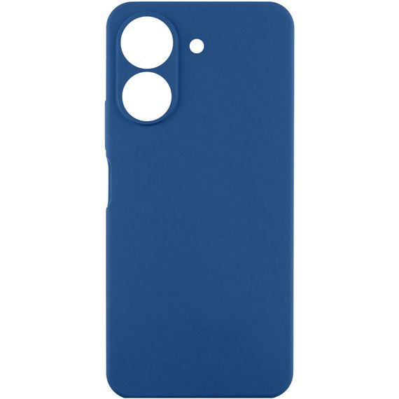 Чохол TPU GETMAN Liquid Silk Full Camera для Xiaomi Redmi 13C / Poco C65 Синій / Navy Blue