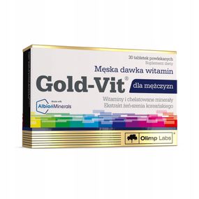 Вітамінно-мінеральний комплекс для чоловіків Olimp Gold-Vit for men 30 таблеток