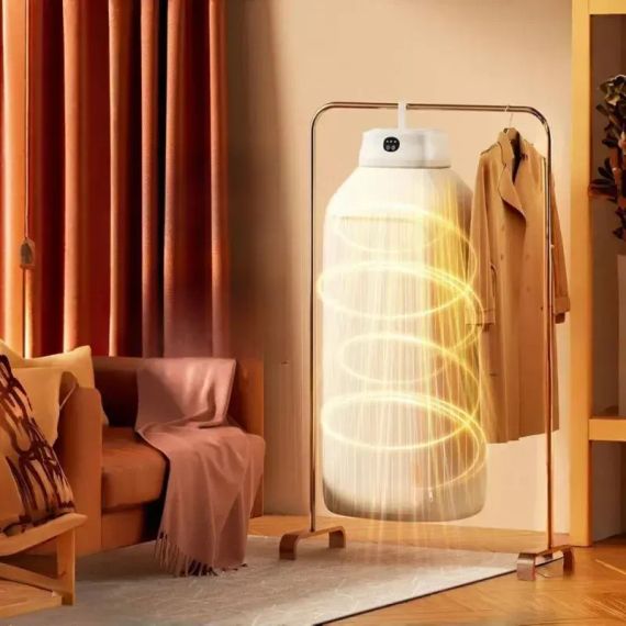 Підвісна електросушарка для одягу Portable Drying Machine SH-005 з чохлом  / Портативна сушарка для білизни з таймером | Зображення 3