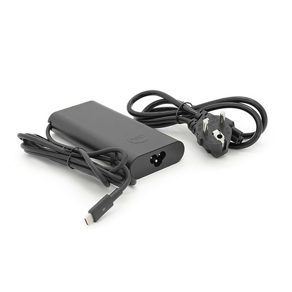 Блок живлення MERLION для ноутбука DELL 130W штекер Type-C, довжина 0,9м + кабель живлення