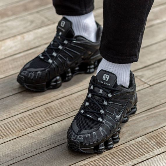 кросівки весна/літо Nike Shox LT колір чорний | Зображення 5