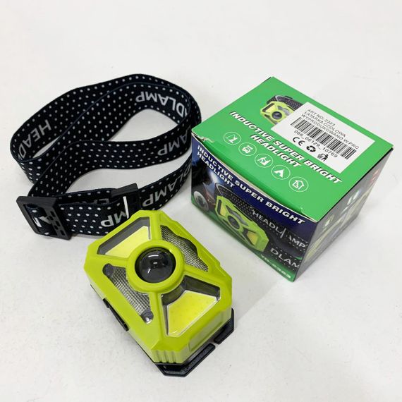 Светодиодный фонарь для работы на голове, Головной фонарь аккумуляторный светодиодный мощный PR-22 | Зображення 5