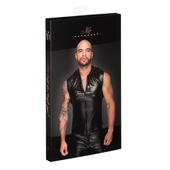 Безрукавка з капюшоном Noir Handmade H062 Hooded Shirt - L | Зображення 4