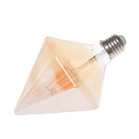 Лампа світлодіодна LED 6W E27 COG WW D95 Amber 220V