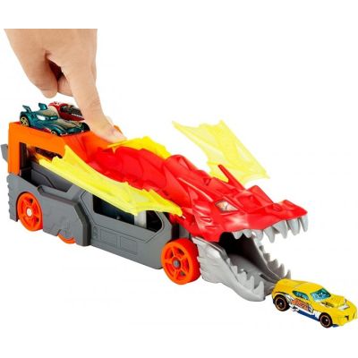 Ігровий набір Hot Wheels Вантажівка-транспортер &quot;Паща дракона&quot; (GTK42) | Зображення 8
