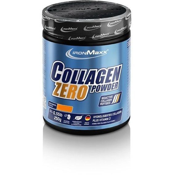 Хондропротектор (для спорту) IronMaxx Collagen Powder Zero 250 g /20 servings/ Green Tea Lemon